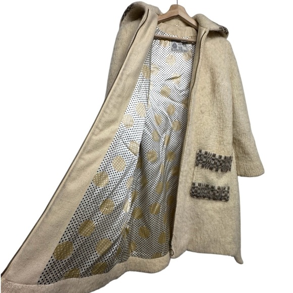 VINTAGE ICEWOOL Icelandic Chunky Cardian Sweater Nordic Norwegian Ski Jacket M - Picture 8 of 13